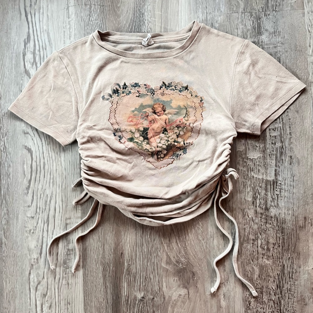 Urban Outfitters Women's multi Crop-top Angels Medium